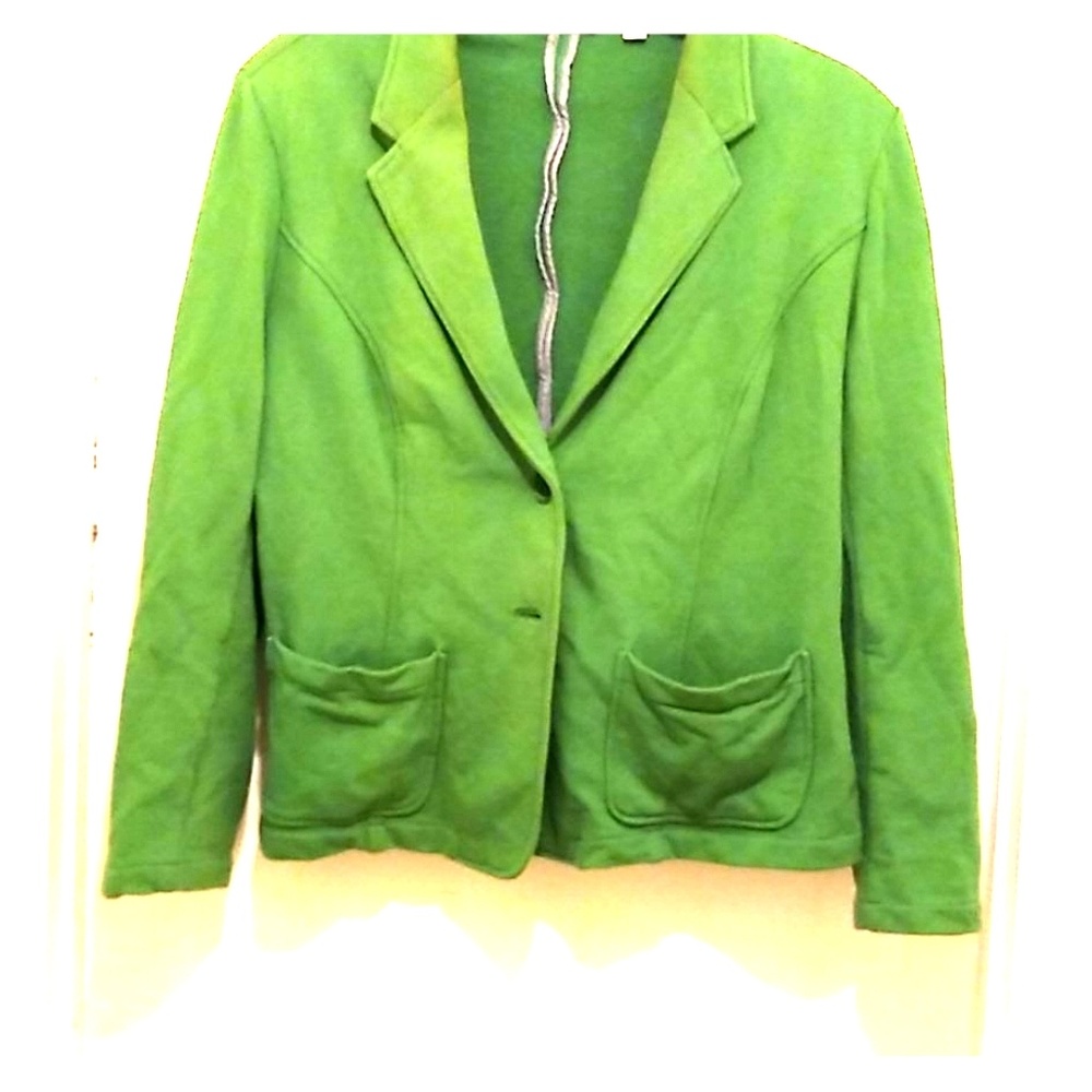 Isaac Mizrahi Green jacket